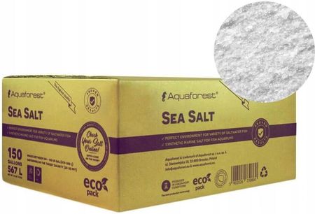 Aquaforest Sea Salt Sól Do Akwarium Morskiego 19Kg