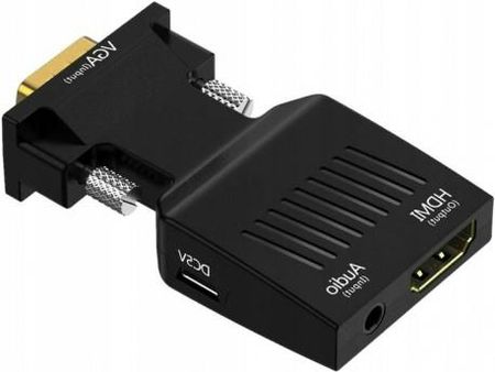 MOZOS LBB-003 konwerter wejście VGA + minijack 3,5mm na wyjście HDMI