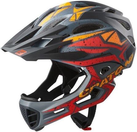 Cratoni C Maniac Pro Black Red Orange Matt