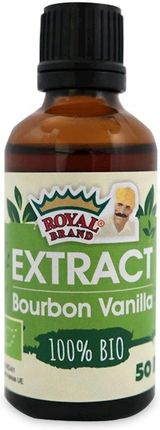 Ekstrakt Waniliowy Bio 50 ml - Royal Brand Royal B