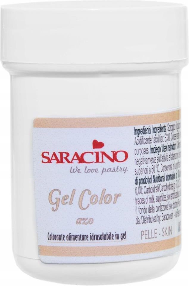 Colorante Alimentare in gel color BEIGE/PELLE-20g Saracino