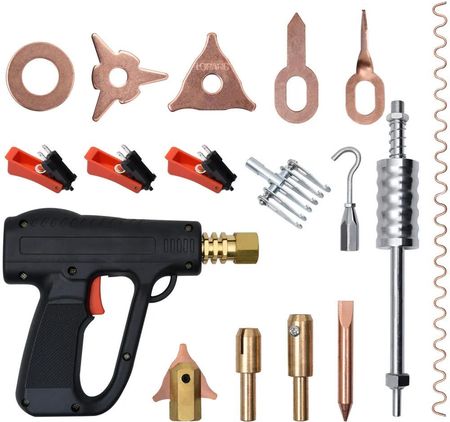 66-elementowy zestaw do usuwania wgnieceń z pistoletem 210595