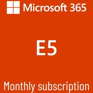 Microsoft 365 E5  Subskrypcja miesięczna (1 miesiąc)