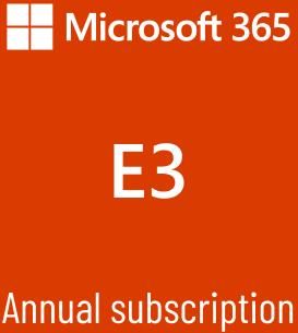 Microsoft 365 E3  subskrypcja roczna (1 rok)