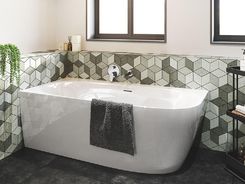 Zdjęcie Riho Omega Corner 170X82Cm + Syfon + Nóżki Prawa (BD29) - Wronki