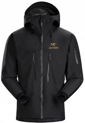ジャケット・アウター ARC'TERYX ALPHA SV 24K black GORE-TEX Arcteryx Kurtka Męska Alpha Sv Gore-Tex 24K Black - Ceny i opinie