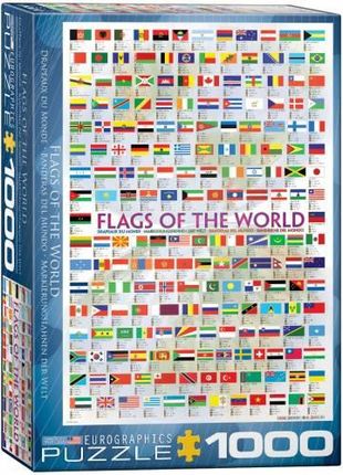 Eurographics Puzzle 1000 Flags Of The World