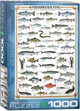Eurographics Puzzle 1000 Freshwater Fish