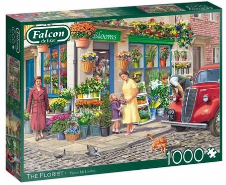 Jumbo Puzzle 1000 Falcon The Florist, Victor Mclindon Kwiaciarnia