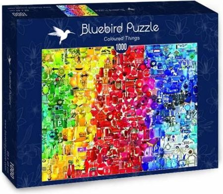 Bluebird Puzzle 1000 Coloured Things Kolorowe Rzeczy