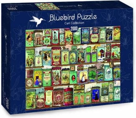Bluebird Puzzle 2000 Can Collection Kolekcja Puszek