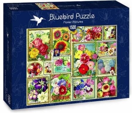 Bluebird Puzzle 1500 Flower Pictures Zdjęcie Kwiatów