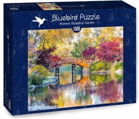 Bluebird Puzzle 1500 Midwest Botanical Garden Ogród Botaniczny