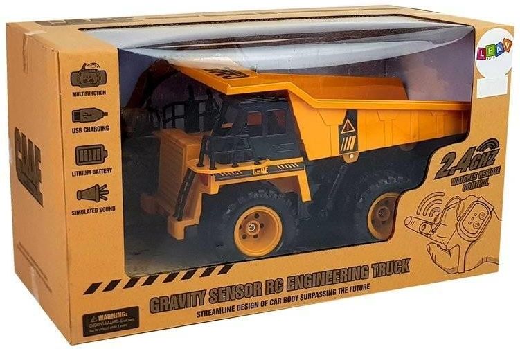 Import leantoys Wywrotka Zdalnie Sterowana Ruchem Gestem Ręki Budowa 1:22 - zdjęcie 5 Import leantoys Wywrotka Zdalnie Sterowana Ruchem Gestem Ręki Budowa 1:22