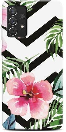Casegadget Etui Nadruk Tropikalne Kwiaty Samsung Galaxy A72 / A72 5G
