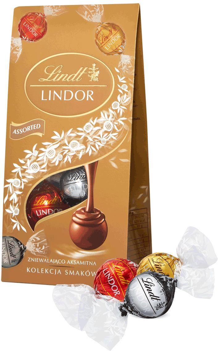 Lindt Bombonierka Lindor Assorted 100G