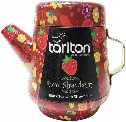 Tarlton Herbata Czarna Royal Strawberry Dzbanek