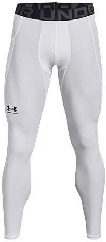 Under Armour Heatgear Leggings White/Black 1361586-100 at