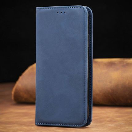 Xgsm Etui Wallet do Samsung Galaxy A51 5G Vintage Style Smooth Blue