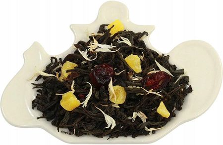 Herbata czarna liść Op Żurawina Mango Chaber 85g
