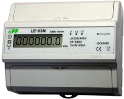 F&F Licznik energii elektrycznej LE-03M - Zabezpieczenia