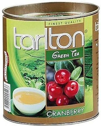 Tarlton Herbata Zielona Żurawina 100G