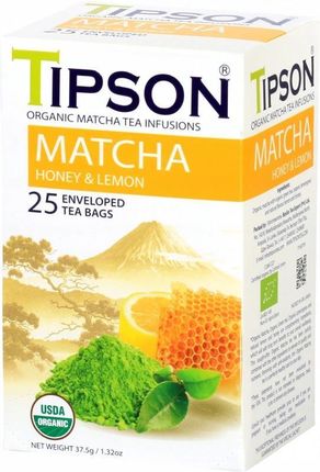 Herbata zielona organiczna Matcha Cytryna Miód