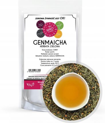 Herbata zielona Genmaicha z Prażonym Ryżem 500g - zdjęcie 3