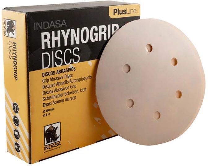 Disco Abrasivo Indasa Rhynogrip - Ø125mm, Grana P120, Bianco - Foto 5