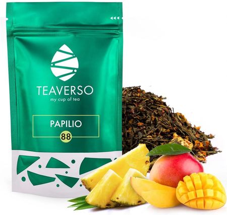Herbata zielona sencha mango ananas 100 g 