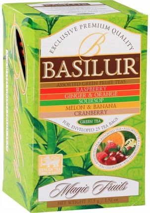 Herbata zielona Basilur Assorted Green 25x1,5g