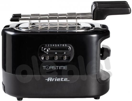 Outlet małe AGD Produkt z Outletu: Ariete Toastime Nero 159/02 - - Ceny i  opinie 