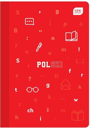 Interdruk Zeszyt Przedmiotowy Tematyczny Język Polski A5 60 Okładka Pp Plastikowa