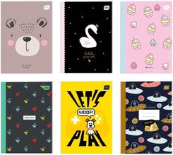 Zdjęcie Zeszyt A4 32K owa Krata Uv Mix Wzorów - Młynary