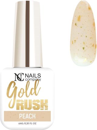 Nails Company Lakier Hybrydowy 6ml  Gold Rush Peach