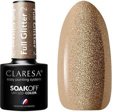 Zdjęcie Claresa SOAK OFF LAKIER HYBRYDOWY FULL GLITTER 2 5ML - Nałęczów