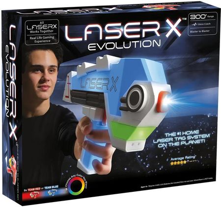 TM Toys wyrzutnia dla 1 gracza Laser X evolution single blaster