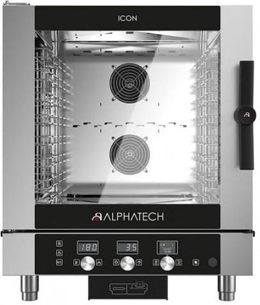 Alphatech By Lainox Piec Konwekcyjno-Parowy Gazowy Icgt071E 7X Gn 1/1 600X400 Sterowanie Elektroniczne