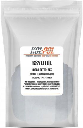 Kol-Pol Ksylitol Fiński 5Kg Cukier Brzozowy Naturalny
