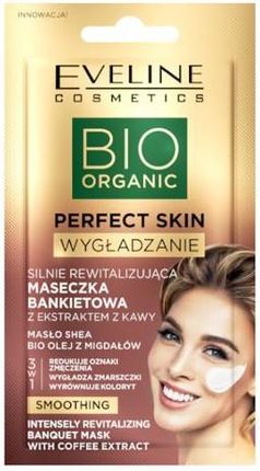 Eveline Bio Organic Perfect Skin Silnie Rewitalizująca Maseczka Z Kawą 8ML