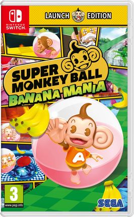 Super Monkey Ball Banana Mania Launch Edition (Gra NS)