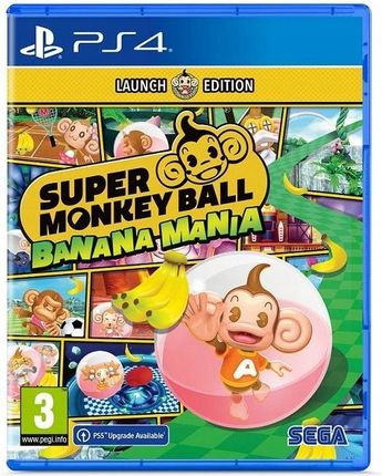 Super Monkey Ball Banana Mania Launch Edition (Gra PS4)