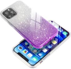 Partner Tele.Com Futerał Forcell SHINING do SAMSUNG Galaxy A02S transparent/fiolet