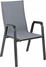 Zdjęcie Kettler 409043 Krzesło Ogrodowe Antracytowe - Malbork