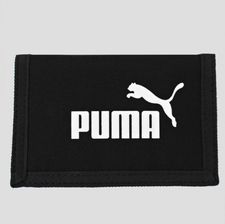 Portfel Sportowy Puma Damski Męskie Duże Logo Czarny - dobre Portfele męskie