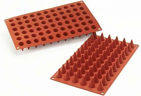 SilikoMart Classic Coni terakota forma do 66 czekoladek silikonowa