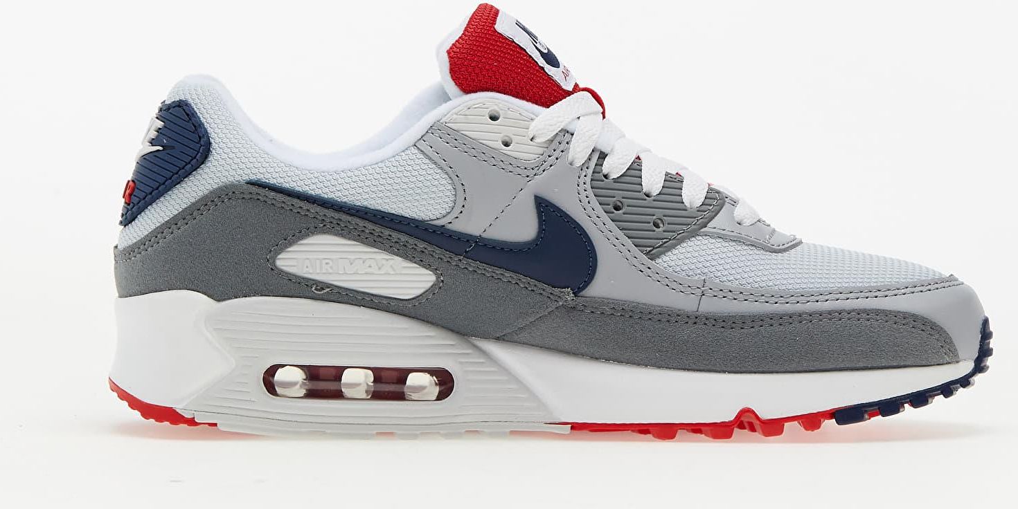 nike air max 90 pure platinum midnight navy