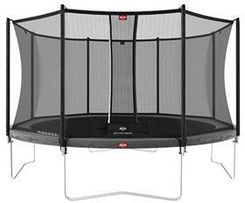 Zdjęcie Berg Trampolina Favorit Regular 430 Szara Z Siatką Comfort - Złotoryja