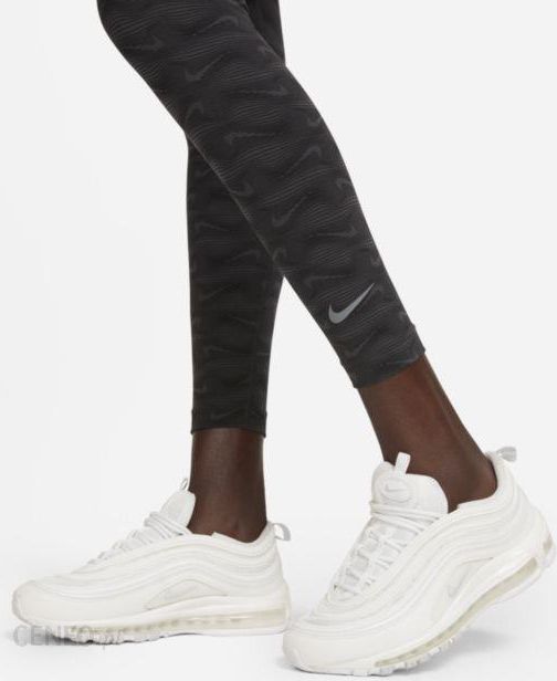 Nike Damskie legginsy z wysokim stanem Nike Sportswear Club - Szary - Ceny  i opinie 