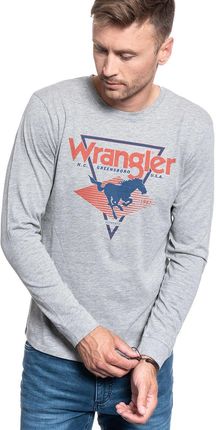 Wrangler Ls Modern Americana Mid Grey Mel W7G0D3X37